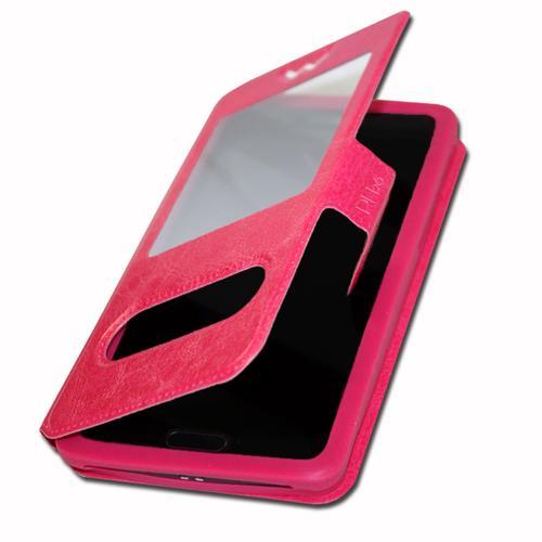 Etui Housse Coque Folio Fushia Pour Logicom L-Ement 550 By Ph26 on Productcaster.