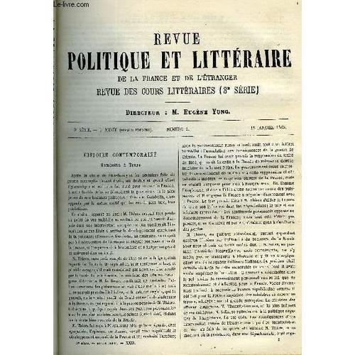 La Revue Politique Et Litteraire 3e Annee - 1er Semestre N°2 - Gamb... on Productcaster.