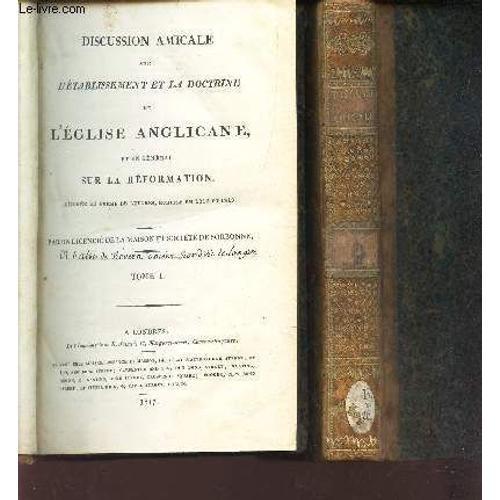 Discussion Amicale Sur L'etablissement Et La Doctrine De L'eglise A... on Productcaster.