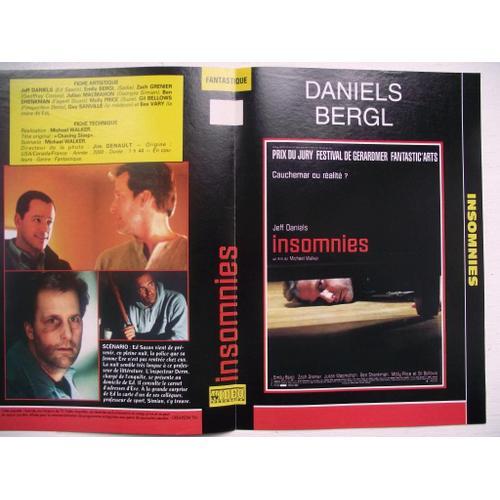 Jaquette Du Film.Insomnies(2000).Réalisation.Michael Walker Avec Je... on Productcaster.