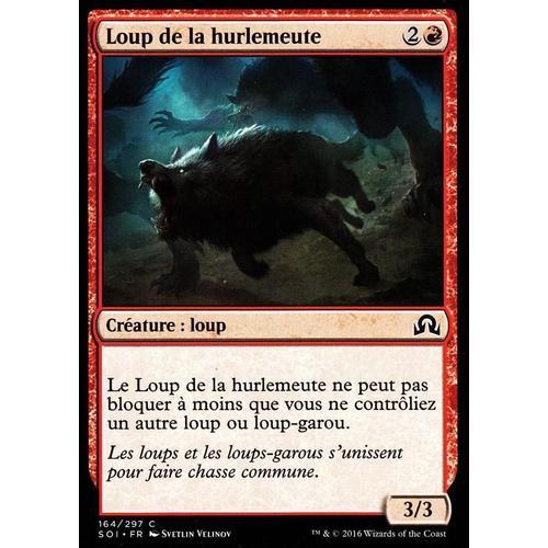 Loup De La Hurlemeute - Mtg - Ténèbres Sur Innistrad - C - 164/297 on Productcaster.