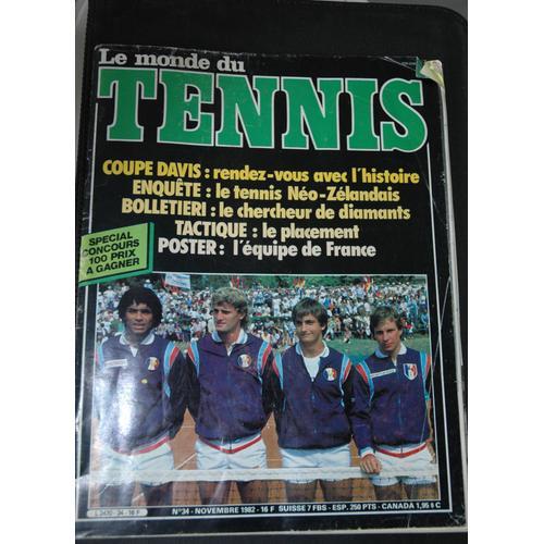 Le Monde Du Tennis 34 on Productcaster.