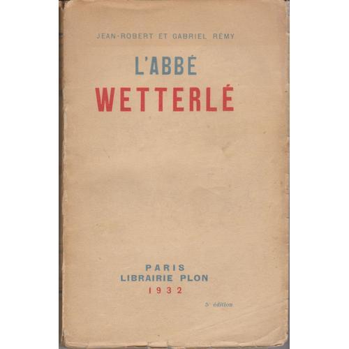 L'abbé Wetterlé on Productcaster.