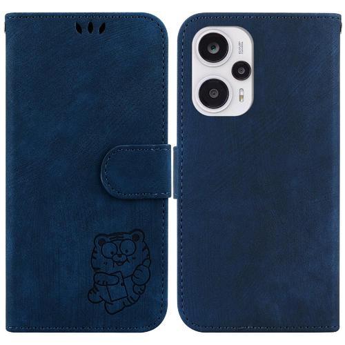 Étui Pour Xiaomi Poco F5 Flip Folio Housse De Support Tigre Mignon ... on Productcaster.