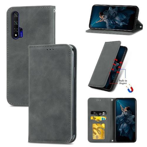 Étui Pour Huawei Honor 20 Portefeuille Antichoc Couverture Rabotant... on Productcaster.