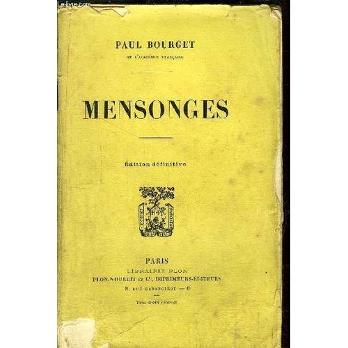 Mensonges on Productcaster.