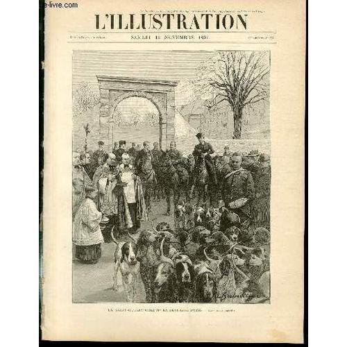 L'illustration Journal Universel N° 2855 Gravures: La Saint-Hubert ... on Productcaster.