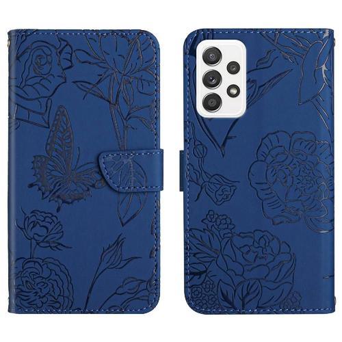 Étui Pour Samsung Galaxy A23 4g Fleurs Et Papillons Protection Anti... on Productcaster.