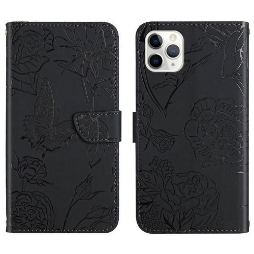 Étui Pour Iphone 11 Pro Couverture En Cuir Pu Fleurs Et Papillons É... on Productcaster.