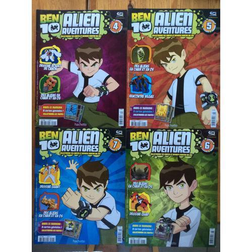 Lot De 4 Revues Ben 10 Alien Aventure N° 4 À 7 - Collectionne Tes C... on Productcaster.