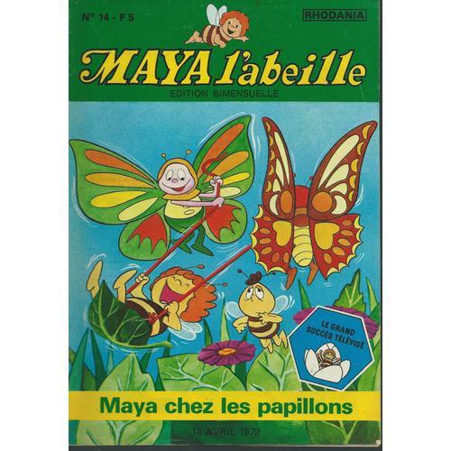 " Maya Chez Les Papillons " : Maya L'abeille N° 14 ( 14 Avril 1979 ) on Productcaster.