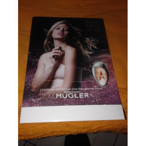 Affiche Mugler : Angel Muse. Papier Glacé. on Productcaster.