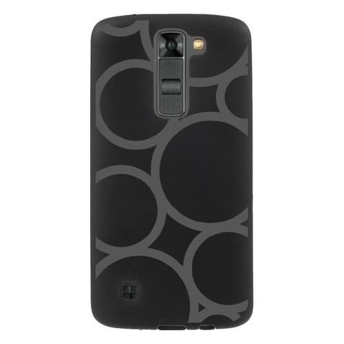 Coque Souple Pour Lg K7 Avec Impression Motifs Ronds Gris on Productcaster.