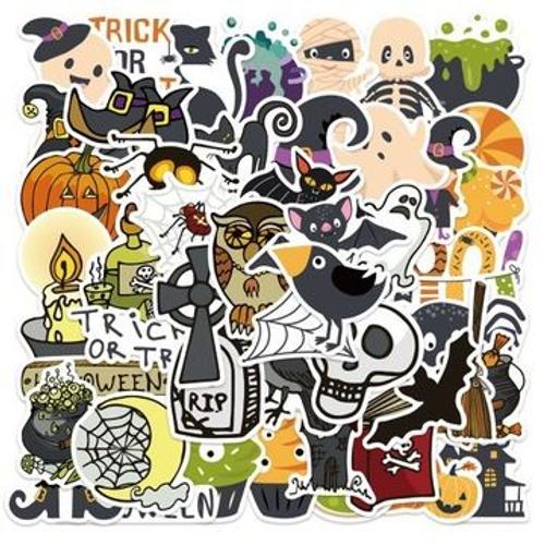 Autocollants De Motivation Pour Enfants Autocollant Halloween Hz459 on Productcaster.