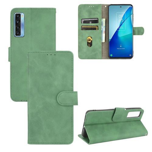 Étui Pour Tcl 20s Housse De Protection Coque En Cuir Folio Flip Ins... on Productcaster.