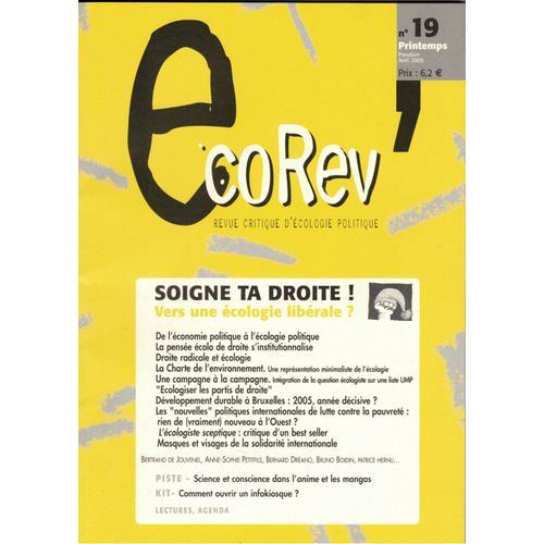 Ecorev Dossier "Soigne Ta Droite ! Vers Une Écologie Libérale ?" No... on Productcaster.