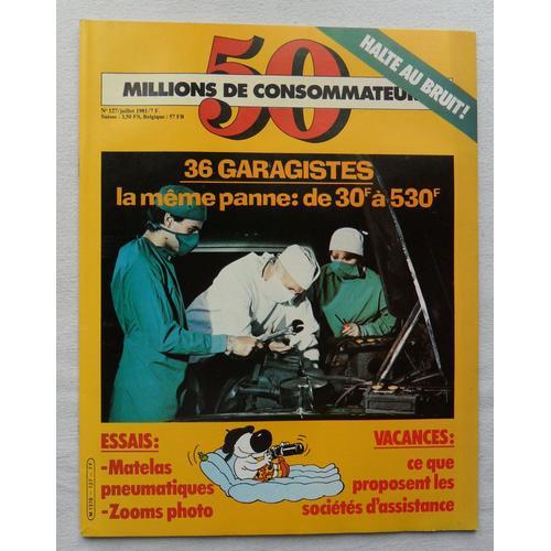 50 Millions De Consommateurs N° 127 - Juillet 1981. on Productcaster.