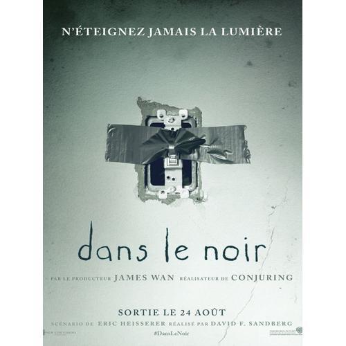 Dans Le Noir /Lights Out - Véritable Pré-Affiche De Cinéma Roulée -... on Productcaster.