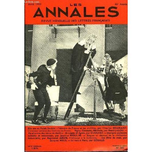 Les Annales 66e Annee N°102 - Dix Ans Au Palais Soubise : L¿Histoir... on Productcaster.