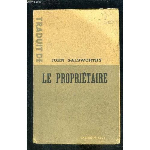 Le Proprietaire- Tome 1 on Productcaster.