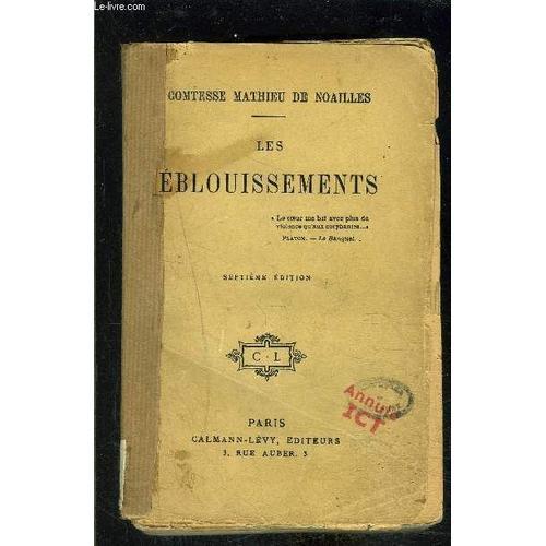 Les Eblouissements- Vendu En L Etat on Productcaster.