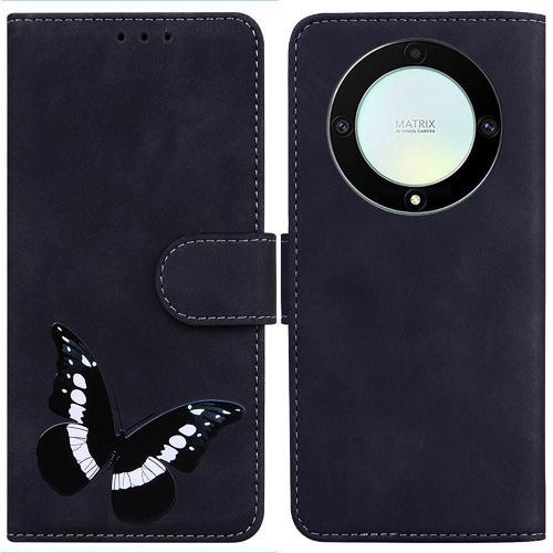 Étui Pour Honor Magic5 Lite 5g Couverture Flip Folio Fentes Pour Ca... on Productcaster.