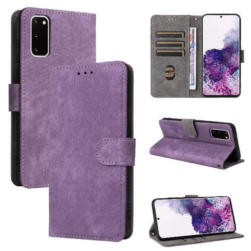 Étui Pour Samsung Galaxy S20 Portefeuille Flip Folio Couverture De ... on Productcaster.