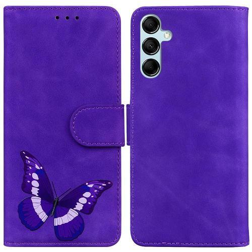 Étui Pour Samsung Galaxy M14 5g Couleur Imprimée Couverture Flip Fo... on Productcaster.