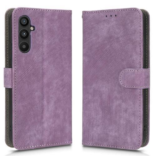 Étui Pour Samsung Galaxy M14 5g Cuir Pu Fermeture Magnétique Couver... on Productcaster.