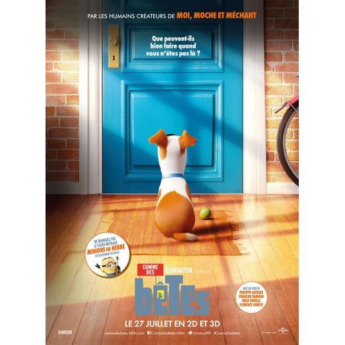 Comme Des Bêtes / The Secret Life Of Pets - Affiche Originale De Ci... on Productcaster.