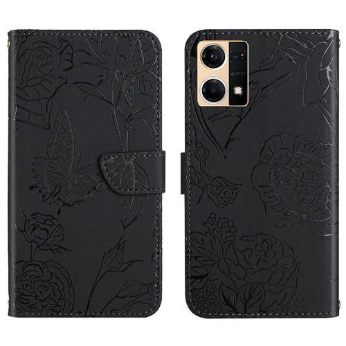 Étui Pour Oppo Reno 7 4g Étui En Cuir Antichoc Couverture En Cuir P... on Productcaster.