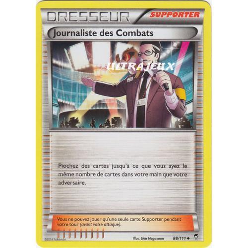 Pokémon - 88/111 - Xy - Poings Furieux - Journaliste Des Combats - ... on Productcaster.