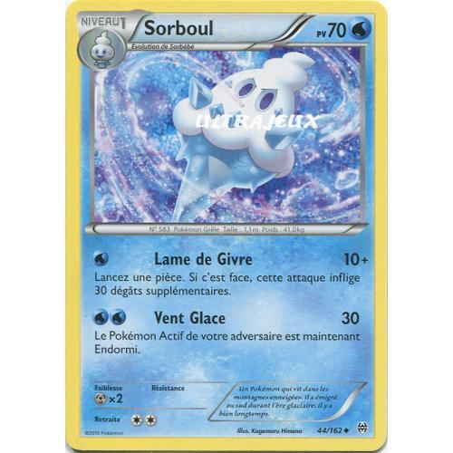 Pokémon - 44/162 - Sorboul - Xy - Impulsion Turbo - Peu Commune on Productcaster.