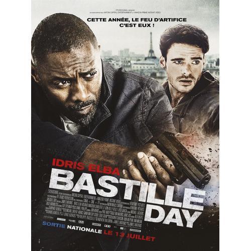 Bastille Day - Véritable Affiche De Cinéma Pliée - Format 120x160 C... on Productcaster.