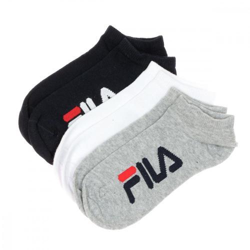 X3 Socquettes Marine/Gris/Blanc Enfant Fila Calza Invisible on Productcaster.