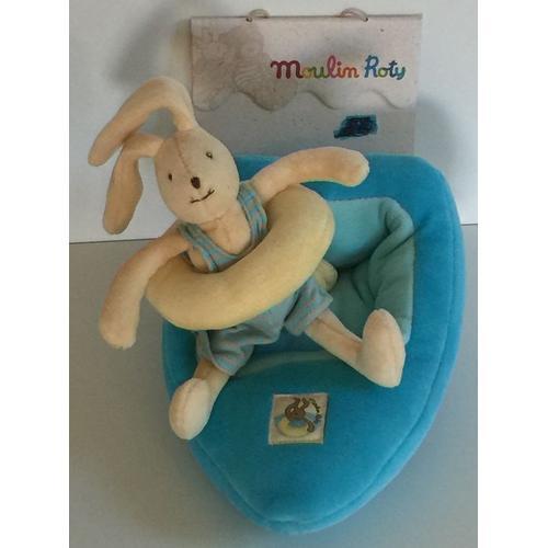 Doudou Musical Lapin Moulin Roty Collection Un Dimanche Au Bord De ... on Productcaster.