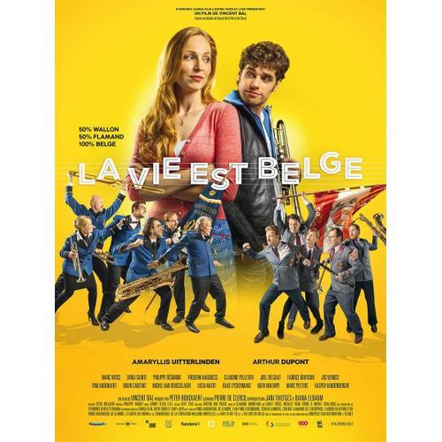 La Vie Est Belge -Véritable Affiche De Cinéma Pliée-Format 40x60 Cm... on Productcaster.