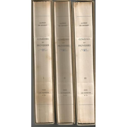 Comédies Et Proverbes 3 Volumes on Productcaster.