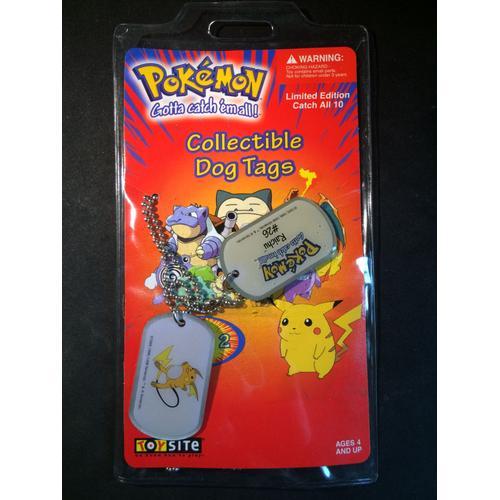 Pokemon Collectible Dog Tags - Raichu - Edition 2 - Scellé on Productcaster.