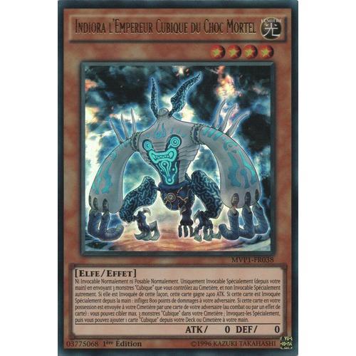 Carte Yu-Gi-Oh - Indiora L'empereur Cubique Du Choc Mortel - Mvp1-F... on Productcaster.