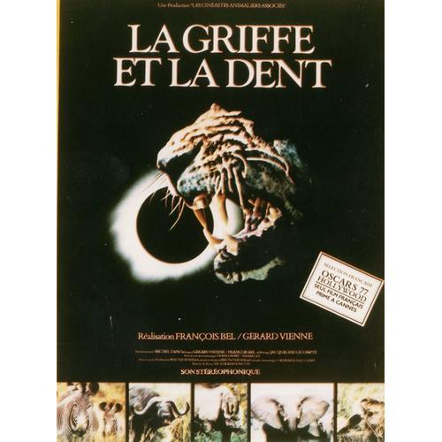 La Griffe Et La Dent - Véritable Affiche De Cinéma Pliée - Format 4... on Productcaster.