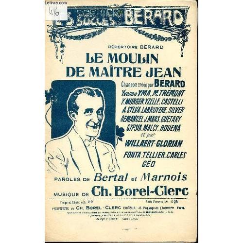 Le Moulin De Maitre-Jean - Repertoire Berard on Productcaster.