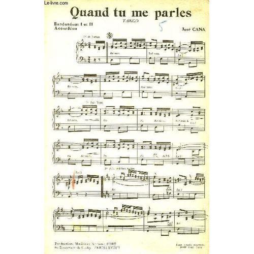 Loin - Quand Tu Me Parles - Bandoneons I Et Ii Accordeon on Productcaster.