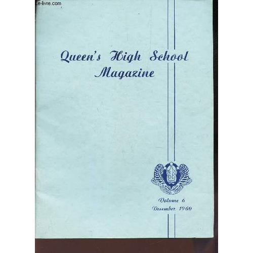 Plaquette : Queen's High School Magazine - Volume 6 - December 1960. on Productcaster.