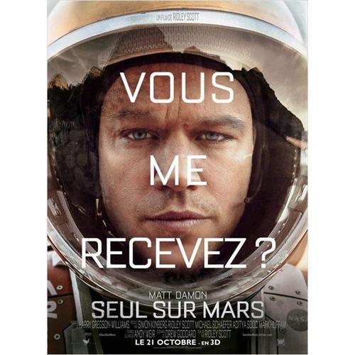 Seul Sur Mars /The Martian -Véritable Affiche De Cinéma Pliée - For... on Productcaster.