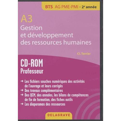 A3 Gestion Et Développement Des Ressources Humaines Bts Ag Pme-Pmi ... on Productcaster.