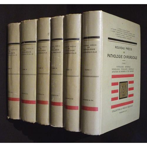 Nouveau Précis De Pathologie Chirurgicale (6 Volumes) on Productcaster.