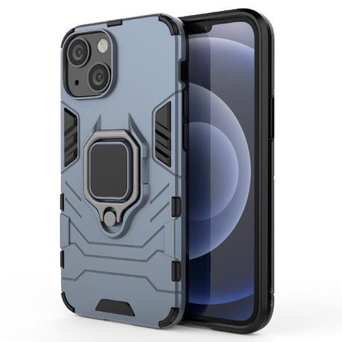 Étui Pour Iphone 14 Plus Couverture Antichoc Anneau Rotatif À 360 &... on Productcaster.