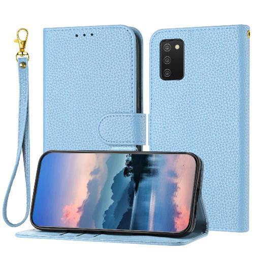 Téléphone Étui Pour Samsung Galaxy A03s Flip Folio Pattern Litchi P... on Productcaster.