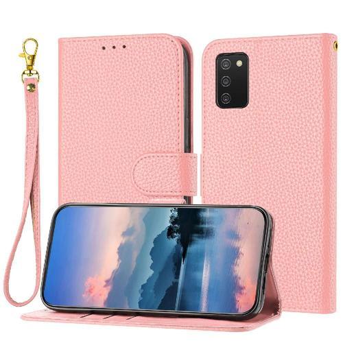 Téléphone Étui Pour Samsung Galaxy A03s Flip Folio Pattern Litchi P... on Productcaster.